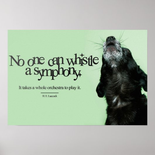 Symfonie Poster (Voorkant)