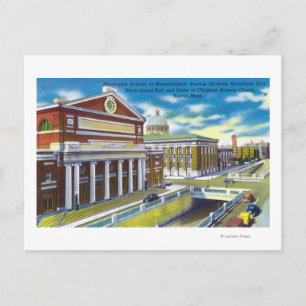 Symfonie, tuinhuis briefkaart