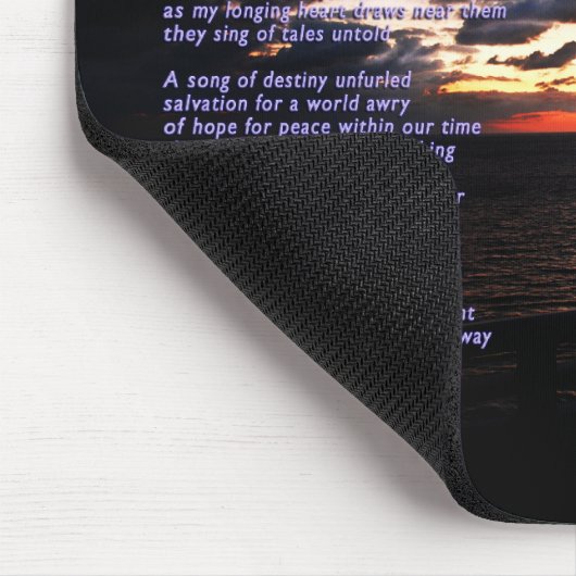 Symfonie van Angels Mousepad Muismat (Hoek)