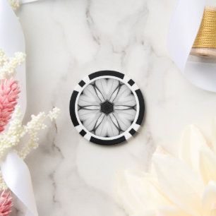 Symfonie van Bloemblaadjes  Poker Chips