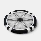Symfonie van Bloemblaadjes Poker Chips (Enkel)