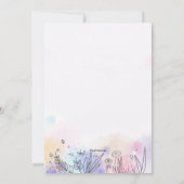 Symfonie van de aankondiging van de kleurenzwanger (Achterkant)