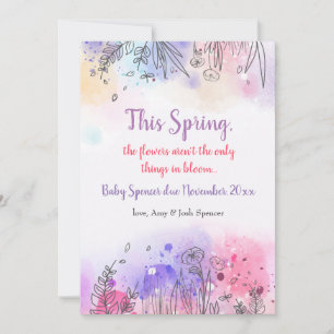 Symfonie van de aankondiging van de kleurenzwanger