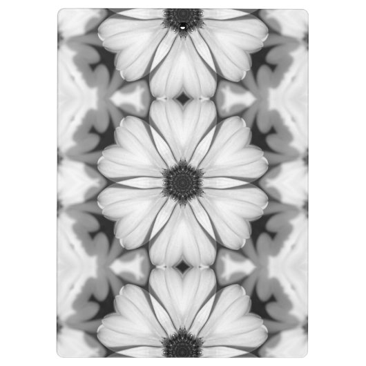 Symfonie van de bloemblaadjes klembord (Achterkant)