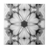 Symfonie van de bloemblaadjes tegeltje (Voorkant)