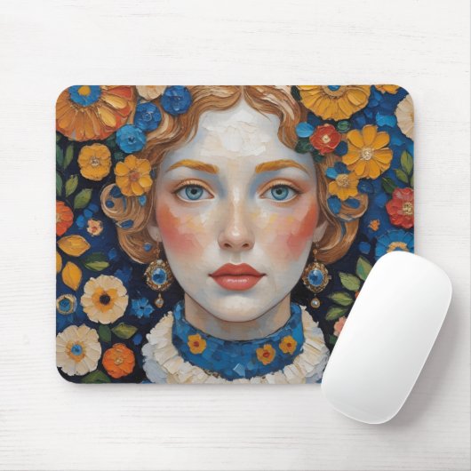 Symfonie van de Bloemen Muismat (Met muis)