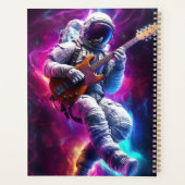 Symfonie van de Leegte | Neon Cyberpunk Ruimtevaar Planner (Achterkant)