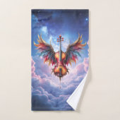 Symfonie van de Maanverlichte Hemel Bad Handdoek (Handdoek)