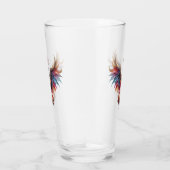 Symfonie van de Maanverlichte Hemel Glas (Rechts)