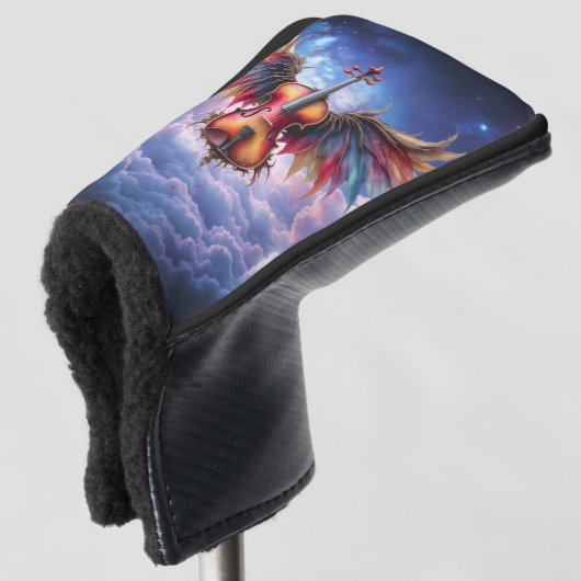 Symfonie van de Maanverlichte Hemel Golfheadcover (3/4 voorkant)