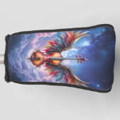 Symfonie van de Maanverlichte Hemel Golfheadcover (Voorkant)
