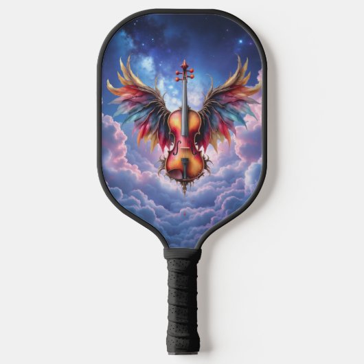 Symfonie van de Maanverlichte Hemel Pickleball Paddle (Voorkant)
