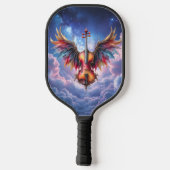 Symfonie van de Maanverlichte Hemel Pickleball Paddle (Achterkant)