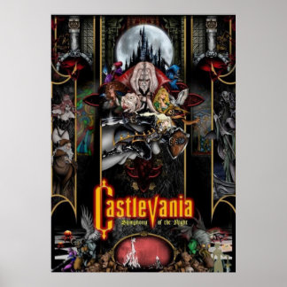 Symfonie van de nacht II Poster