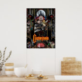 Symfonie van de nacht II Poster (Keuken)