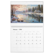 "Symfonie van de Natuur - Een Ode aan de serenitei Kalender (Feb 2026)