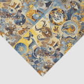 "Symfonie van de Natuur" Tissuepapier (Detail)