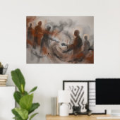 Symfonie van de Onzichtbare Wortel Poster (Thuiskantoor)