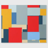 Symfonie van de pleinen cadeaupapier (Vlak)