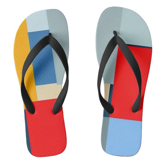 Symfonie van de pleinen teenslippers (Voetbed)