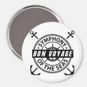 Symfonie van de Zeeen Cruise Magnet (Voorkant / Achterkant)