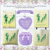 Symfonie van een Mother's Love Fleece Deken