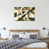 Symfonie van Fragmenten Canvas Afdruk (Insitu (Slaapkamer))