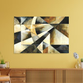 Symfonie van Fragmenten Canvas Afdruk (Insitu (Woonkamer))