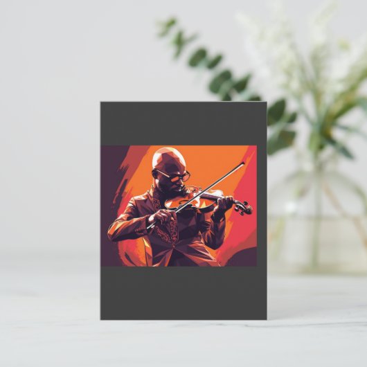 SYMFONIE VAN FUNK #1 BRIEFKAART (Staand voorkant)