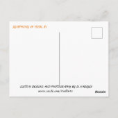 SYMFONIE VAN FUNK #1 BRIEFKAART (Achterkant)