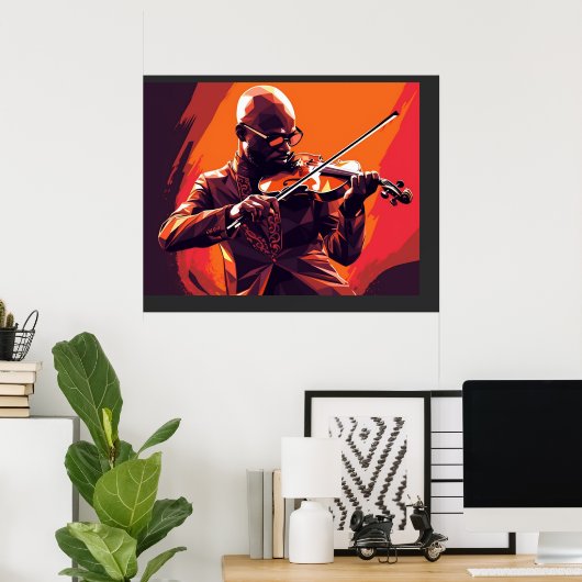 SYMFONIE VAN FUNK #1 POSTER (Thuiskantoor)