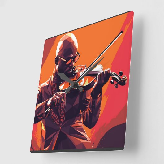 SYMFONIE VAN FUNK #1 VIERKANTE KLOK (Hoek)