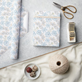 Symfonie van Hemelsblauw Cadeaupapier