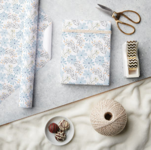 Symfonie van Hemelsblauw Cadeaupapier