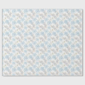 Symfonie van Hemelsblauw Cadeaupapier (Vlak)