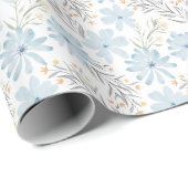 Symfonie van Hemelsblauw Cadeaupapier (Rol Hoek)