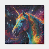 Symfonie van het Melkwegstelsel - Levendige paarde Magneet (Voorkant)