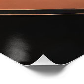 Symfonie van hoeken en aardse tonen perfect poster (Hoek)