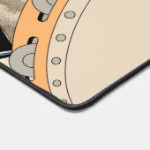 Symfonie van instrumenten bureaumat (Hoek)