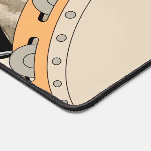 Symfonie van instrumenten bureaumat (Hoek)