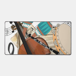 Symfonie van instrumenten bureaumat