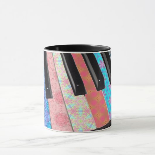 Symfonie van kleur mok (Midden)