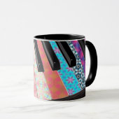 Symfonie van kleur mok (Voorkant rechts)