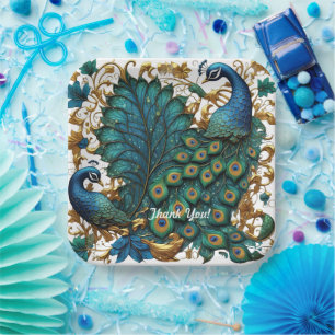 "Symfonie van kleuren" Papieren Bordje