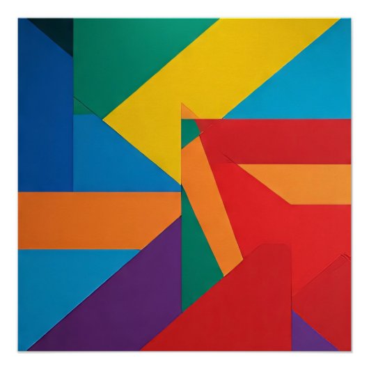 Symfonie van Kleuren Perfect Poster (Voorkant)