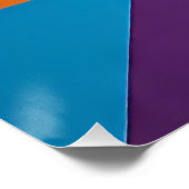 Symfonie van Kleuren Perfect Poster (Hoek)
