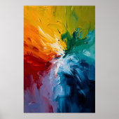 Symfonie van Kleuren Poster (Voorkant)