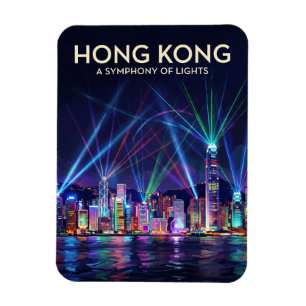 Symfonie van Lichten Hong Kong Magneet