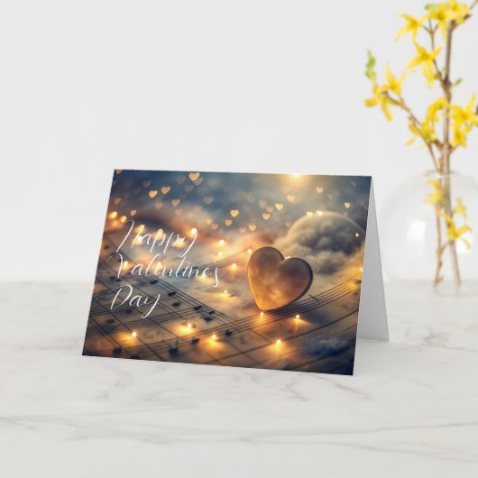 Symfonie van Liefde Kaart (Gele Bloem)