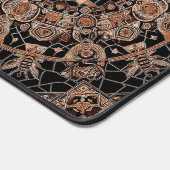 Symfonie van liefde op een honingraat bureaumat (Hoek)